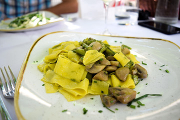 summer lunch in Italy
