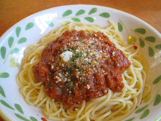 ミートソーススパゲティ