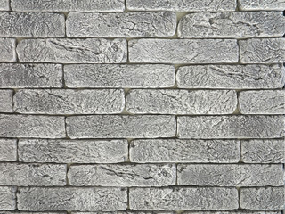 New gray brick wall texture grunge background