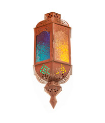 Ornate traditional moroccan lamp