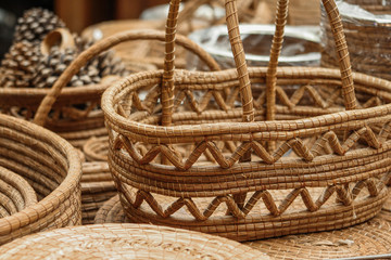 Obraz premium Baskets market in Mexico