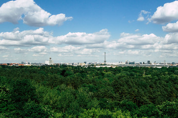 Fototapeta na wymiar Berlin Skyline