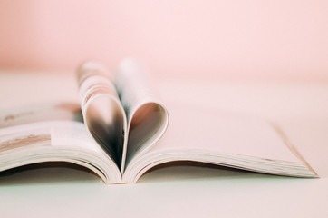 Heart from book