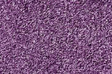 Purple color decorative grass loan for sport and leisure.