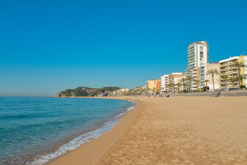 Coast of Lloret de Mar