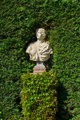 Fototapeta premium Sculpture in the Santa Clotilde Gardens