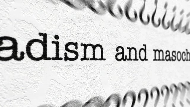 Sadism and masochism