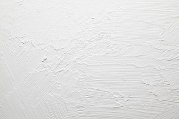 White plaster on the wall background or texture