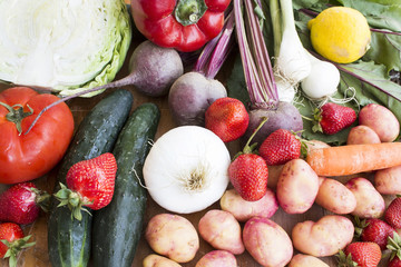 Various Fruit and Vegetables