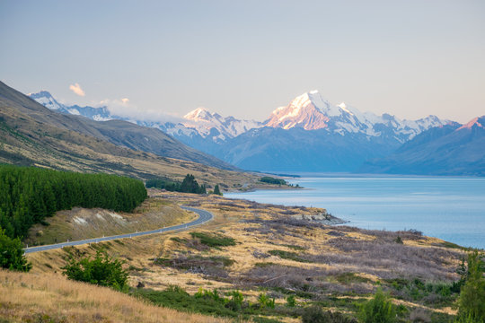 Mount Cook, the highest New Zealand mountain