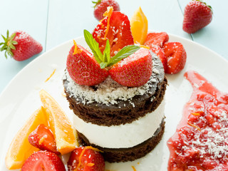 Ice cream dessert