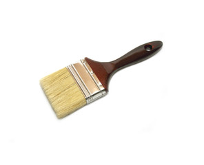 Paint brush isolated on a white background
