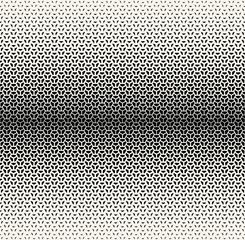 geometric halftone gradient pentagon seamless vector pattern