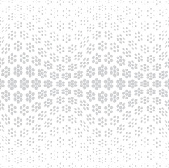 geometric hexagon seamless vector halftone pattern background