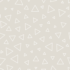 minimal graphic geometric triangle seamless memphis pattern