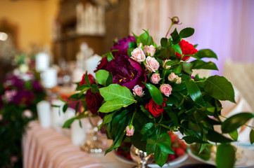 Wedding table decoration