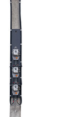 Group of electric meters on electric poles isolated on white background.
