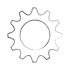 gear machine isolated icon vector illustration design