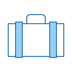portfolio briefcase isolated icon vector illustration design