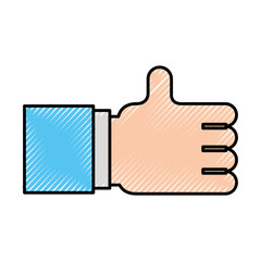 hand like isolated icon vector illustration design
