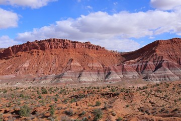 Colorful Hills in Old Paria, Grand Staircase-Escalante National Monument, Utah