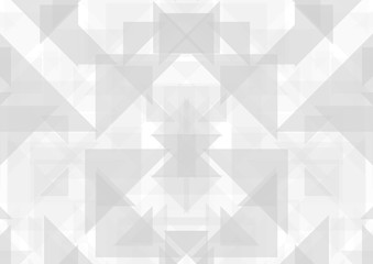 Grey abstract geometric technology background