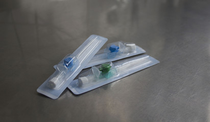 catheters venous. concept of pandemic, coronavirus, virus, disinfection, panic.