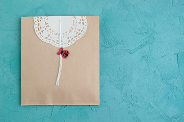 Gift kraft envelope