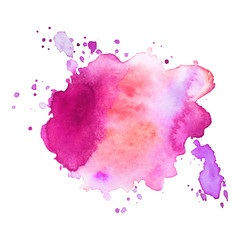 Abstract hand drawn watercolor background