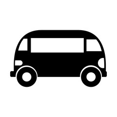 van style hippie icon vector illustration design