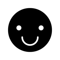 happy face emogy icon vector illustration design