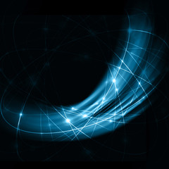 Abstract blue background