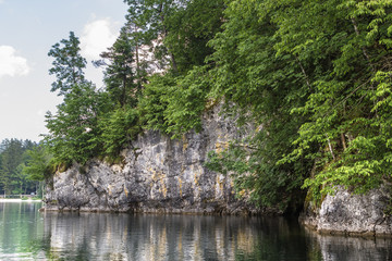 Fototapeta na wymiar Lake Bohinj. Slovenia