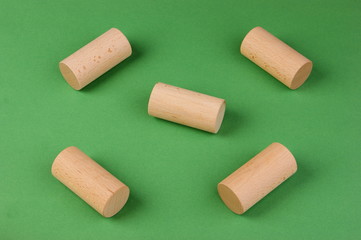 figures for the Russian game kubb