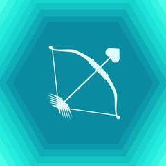 Vector amour arrow icon