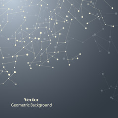 Vector geometric background