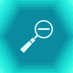 Magnify icon ,Vector illustration 