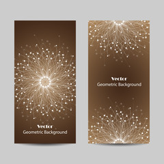 Set of vertical banners
