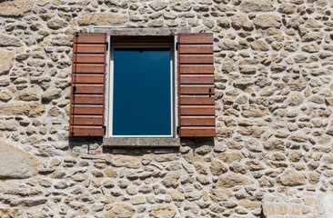 Window in an old house