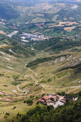 Typical Italian landscape in Tuscany