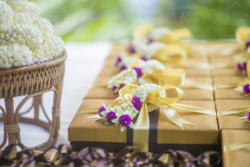 Thai wedding decoration