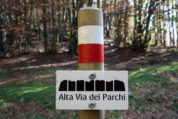 Guidepost, Parco nazionale dell'Appennino Tosco-Emiliano