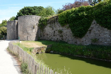 Stadtmauer von Guerande, Frankreich