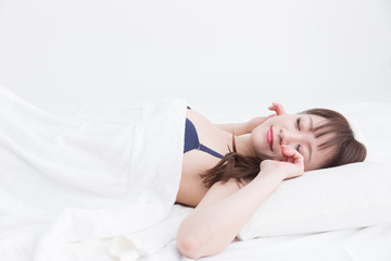 Fototapeta premium 睡眠・女性
