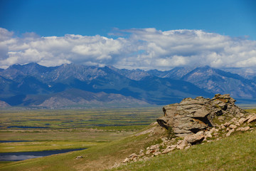 Barguzin valley. Summer landscape. Russia