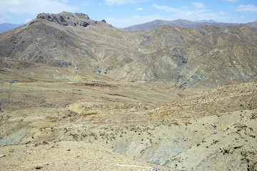 Mountain area in Tibet