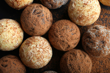 Fototapeta na wymiar candy truffle