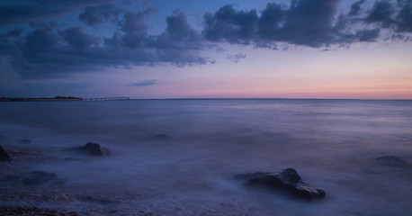 Plage de l'Houmeau crépuscule