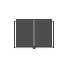 Book  icon isolated on white background, flat style.