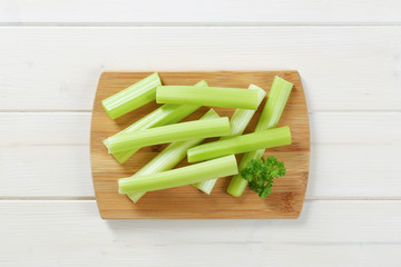 fresh celery sticks